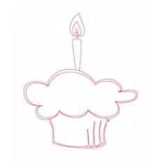 cupcake sketch