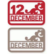 december flourish cards