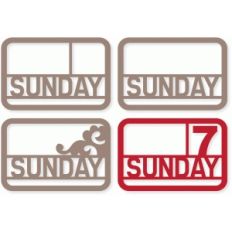'sunday' cards