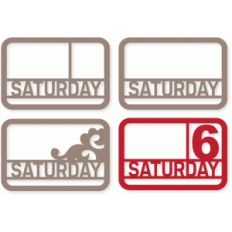 'saturday' cards