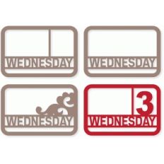 'wednesday' cards