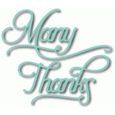many thanks