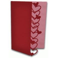 open heart border card