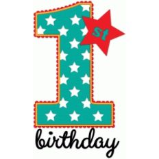 1st birthday - nested
