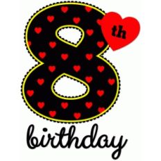 8th birthday - nested