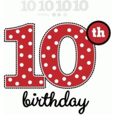10th birthday - nested