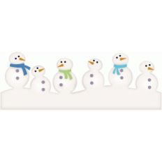 snowman border