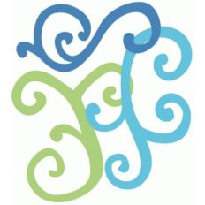 3 flourish shapes