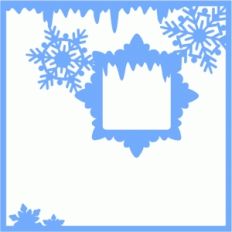 winter page frame