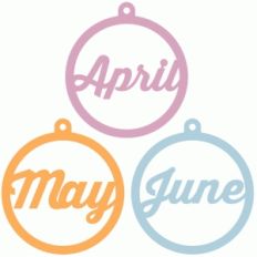 month tags april-june