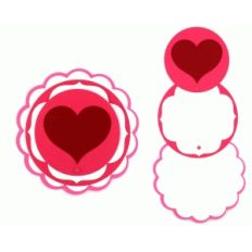 valentine telescope card