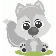 baby wolf