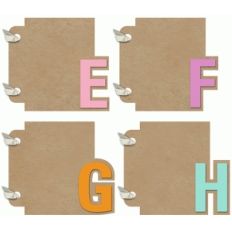 3x4 mini album efgh set