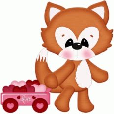 fox pulling wagon on hearts pnc