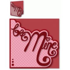 'be mine' card