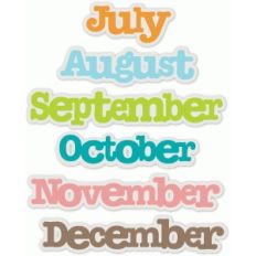 layered months of the year