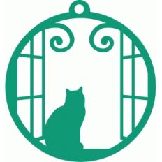 cat window tag