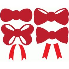 bows and ties set