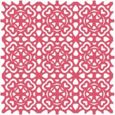 hearts and flowers 12x12 intricate background page