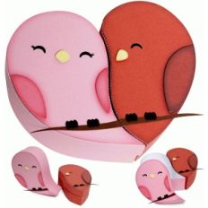 love bird heart box