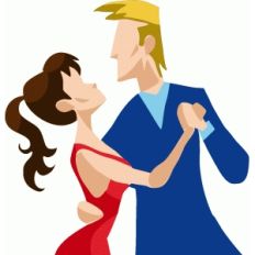 dancing couple