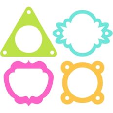 4 tag and frame set