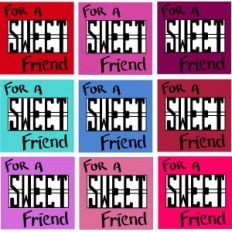 bulk sweet friend valentines