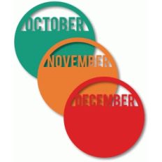 october, november, december