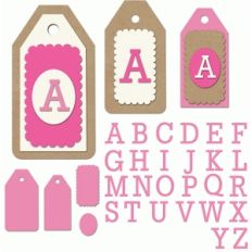 happy layered alpha tag set