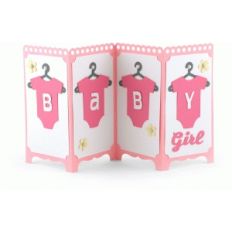 baby girl screen card