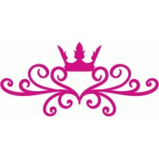 simple crown flourish