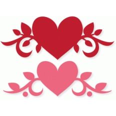 heart vine flourish