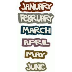 wacky months - jan - june