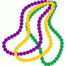 mardi gras beads