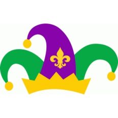 mardi gras jester hat