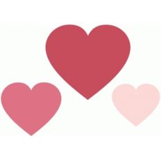 february hearts