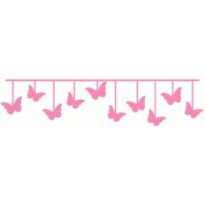 butterfly border