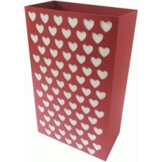 heart pattern gift bag