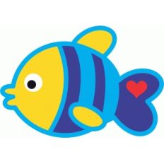 cute fish love 4