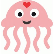 cute jellyfish love