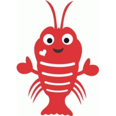 cute lobster love