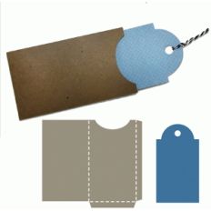 simple tag and envelope