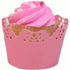 lacey cupcake wrapper