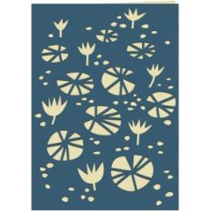 lily pond 7x5 card