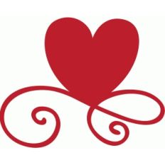heart scroll