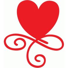 heart scroll