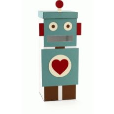 3d robot valentine box