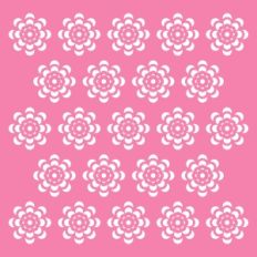 background mask flowers