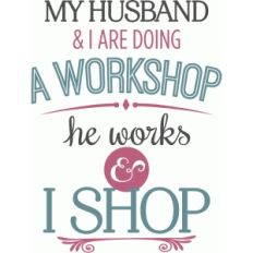 he works i shop phrase