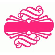 flourish label